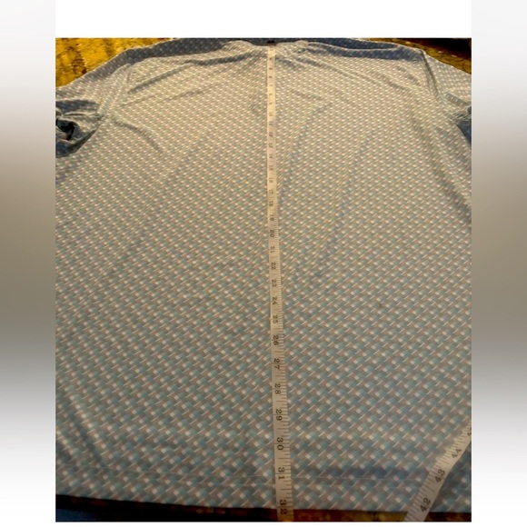 CHASE 54 XL POLO GOLF SS LEISURE WEAR AQUA & GREY - Picture 9 of 14